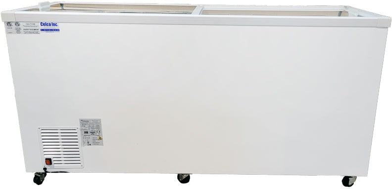 Celcold - 71" Sliding Glass Ice Cream Cabinet/Freezer - CF71ESG
