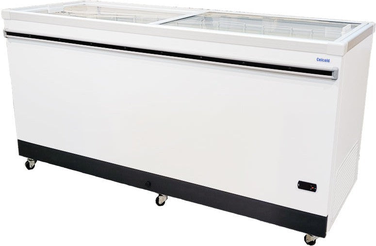 Celcold - 71" Sliding Glass Ice Cream Cabinet/Freezer - CF71ESG
