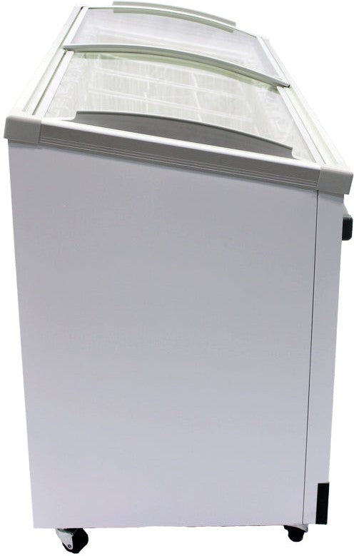 Celcold - 71" Sliding Glass Lid Angle Top Freezer - CATF71