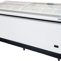 Celcold - 71" Sliding Glass Lid Angle Top Freezer - CATF71