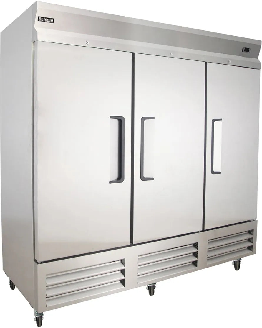 Celcold - 81" Commercial Solid Door Reach-In Refrigerator - CR81SD
