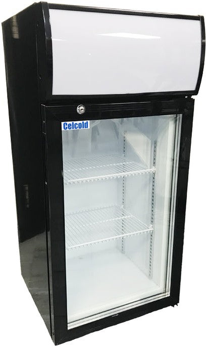 Celcold - Counter Top Impulse Freezer with Glass Door - CCTF-80