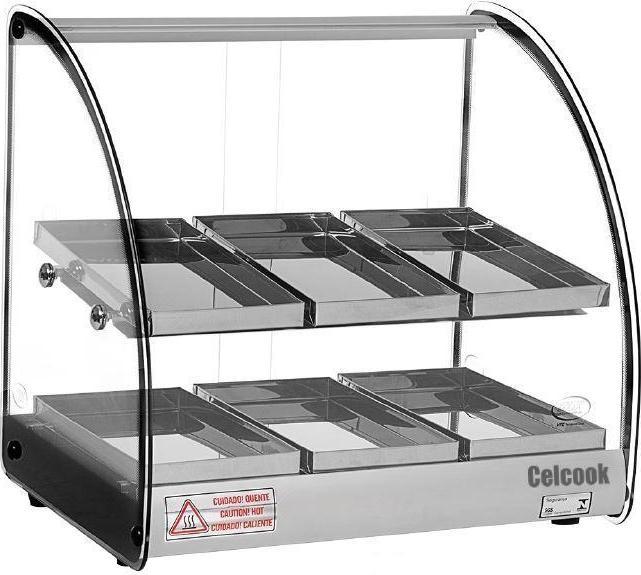 Celcook - ACL LINE 24.4" Heated Display Case - CHD2-24ACL