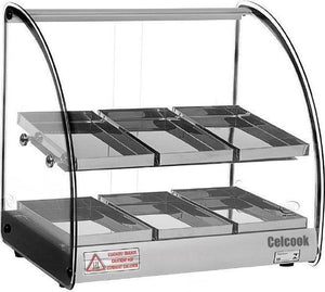 Celcook - ACL LINE 24.4" Heated Display Case - CHD2-24ACL