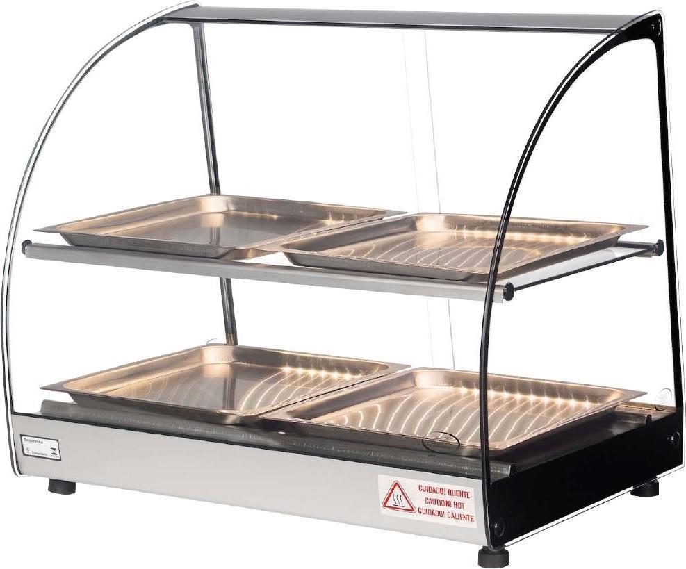 Celcook - Caliope Line 22" Heated Display Case - CHD-22CAL