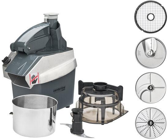 Centerline By Hobart - 4-Speed Food Processor with 3.2 Quart Stainless Steel Bowl and 4 Discs - CCH34-1A