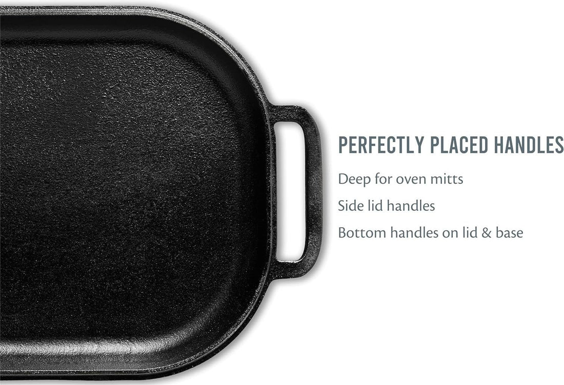 Challenger Breadware - Cast Iron Bread Pan with Lid - CBW100