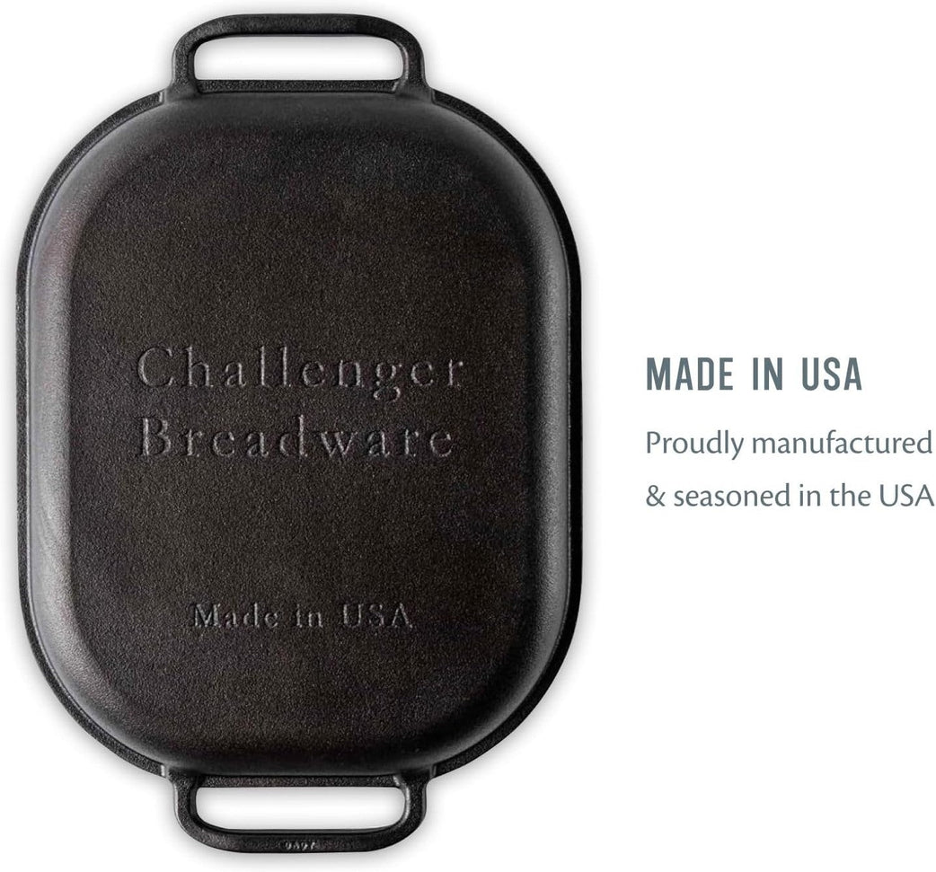 Challenger Breadware - Cast Iron Bread Pan with Lid - CBW100