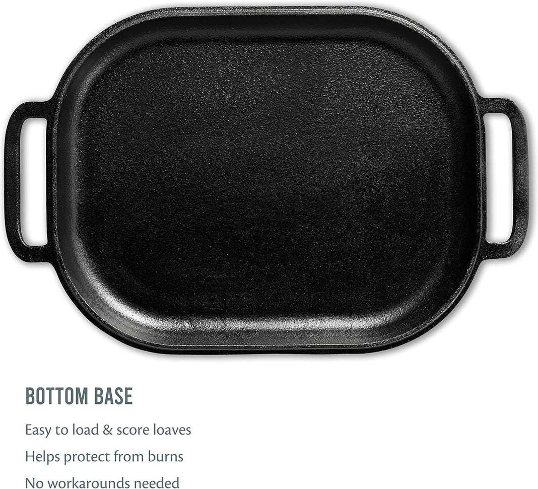 Challenger Breadware - Cast Iron Bread Pan with Lid - CBW100