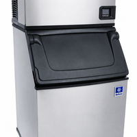 Manitowoc - Indigo NXT 115V 30" Water Cooled Full Dice Ice Cube Machine with 478 lbs Production Per 24 Hours - IDP-0450W-161