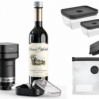 KitchenAid - Go™ Handheld Vacuum Sealer With Starter Kit & Accessories - KVSHR51BM