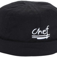 Chef Revival - 100% Cotton Chef's Beanie Cap With Chef Logo - H060BK