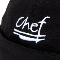 Chef Revival - 100% Cotton Chef's Beanie Cap With Chef Logo - H060BK