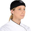 Chef Revival - 100% Cotton Chef's Beanie Cap With Chef Logo - H060BK
