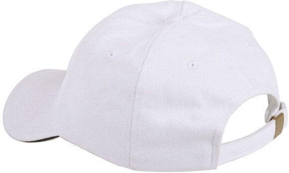 Chef Revival - 100% Cotton White Chef's Baseball Cap with Adjustable Head Strap & Chef Logo - H063WH