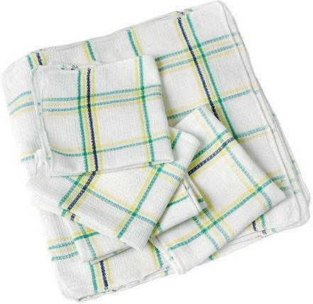 Chef Revival - 13" x 14" Cotton Waffle Weave Dish Towel, Pack of 12 - 706DC