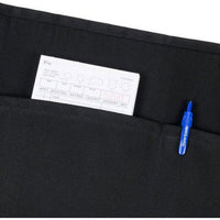 Chef Revival - 24" x 12" Poly-Cotton Burgundy Waist Apron With 3 Pocket - 605WAFH - DISCONTINUED