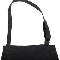 Chef Revival - 27" x 33" Polyester Black Bib Apron with vinyl Backing Waterproof Adjustable Neck Strap - 601MAJ-BK