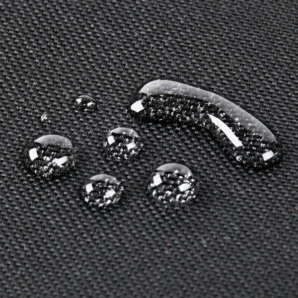 Chef Revival - 27" x 33" Polyester Black Bib Apron with vinyl Backing Waterproof Adjustable Neck Strap - 601MAJ-BK