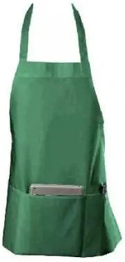 Chef Revival - 28" x 25" Mid Length Poly-Cotton Front House Bib Apron with 3 Pocket - 602BAFH