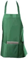Chef Revival - 28" x 25" Mid Length Poly-Cotton Front House Bib Apron with 3 Pocket - 602BAFH