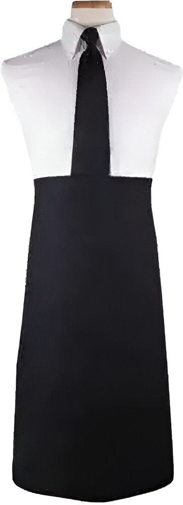 Chef Revival - 32" x 29.5" Poly-Cotton Red Bistro Apron - WABK