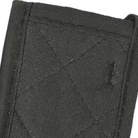 Chef Revival - 6" Pyrotex® Black Flame Resistant Handle Holder, Pair - HHPXBKBK-2