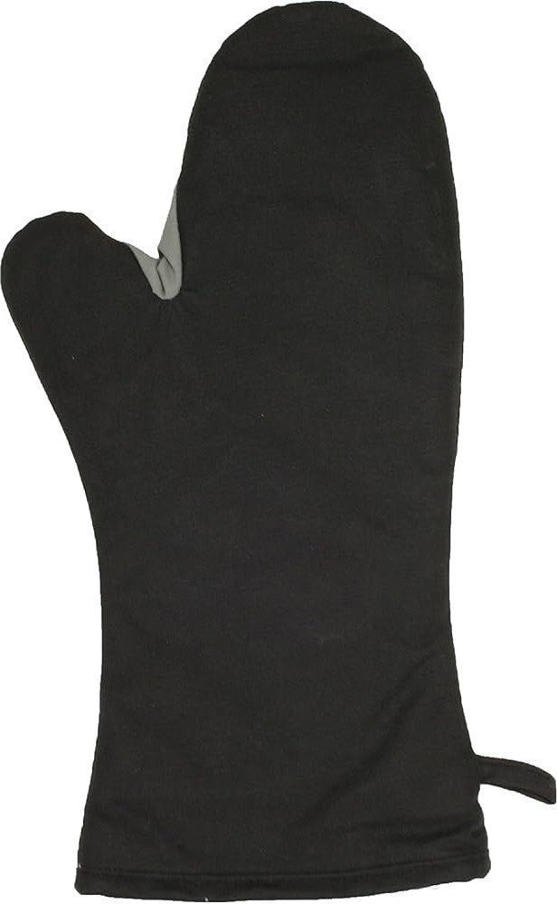 Chef Revival - Chef's Line® Pyrotex® PRO 16" Elbow Length Black Oven Mitt, Pair - CL2PXTR26BKB