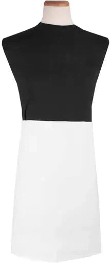 Chef Revival - Chef's Line® 32" x 21.5" Polyester White Reversible Waist Apron - CL4WAWH