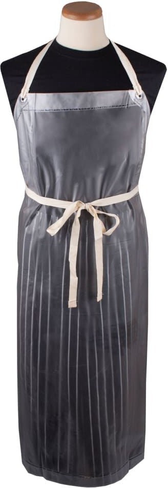 Chef Revival - Chef's Line® 34" x 45" Vinyl Clear Dishwashing Cleaning Apron - CLOSVA