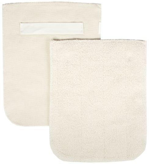 Chef Revival - Chef's Line® 8" x 11" Terry Cotton Beige Steam Stopping Pan Grabber, Pair - CLPG1-2