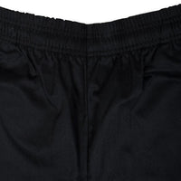 Chef Revival - Poly-Cotton Black Comfy Fit Baggy Pant with 2" Elastic Waistband -P020BK - DISCONTINUED