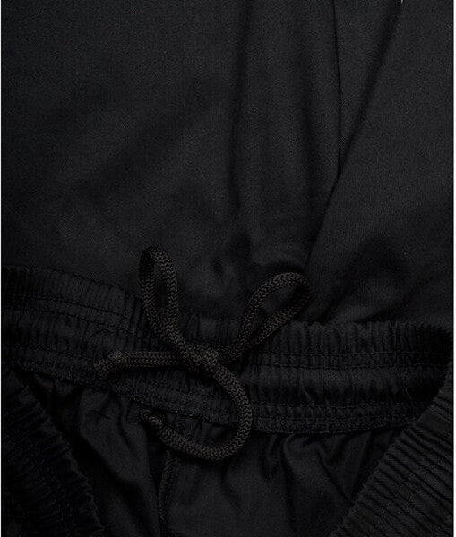 Chef Revival - Poly-Cotton Black Comfy Fit Baggy Pant with 2" Elastic Waistband -P020BK - DISCONTINUED