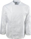 Chef Revival - Poly Cotton Classic White Long Sleeve Chef Jacket With 8 White Buttons - J002 - DISCONTINUED