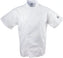 Chef Revival - Poly Cotton Classic White Short Sleeve Chef Jacket With 8 White Buttons - J005 - DISCONTINUED