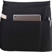 Chef Revival - Polyester Black 3 Pocket Waist Apron - 605PS-BK