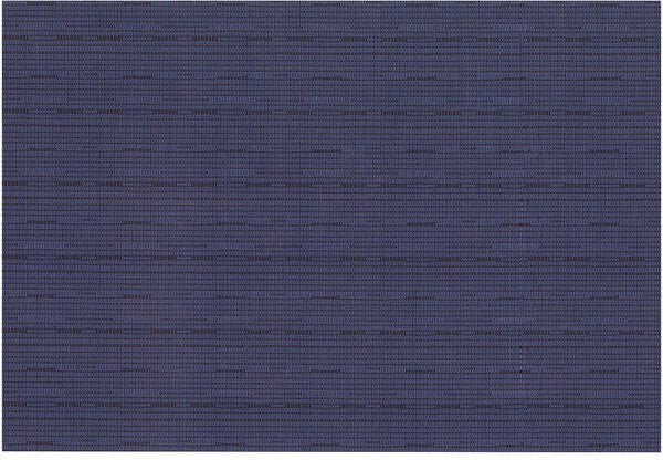 Chef Revival - RITZ® 13" x 19" PVC Rectangle Blue Grass Cloth Placemat, 12/Pack - 64912