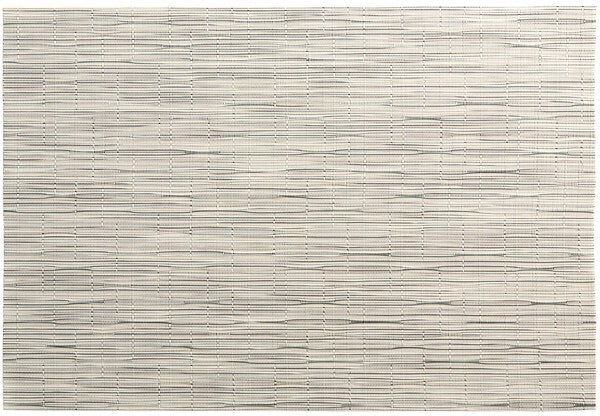 Chef Revival - RITZ® 13" x 19" PVC Rectangle Oatmeal Grass Cloth Placemat, 12/Pack - 64911