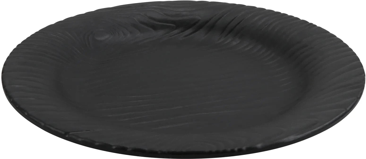 Cheforward - 14" Sustain Black XX-Large Round Rim Platter - 15003265001