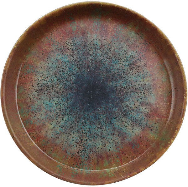 Cheforward - GET Savor 4" Small Round Brown Melamine Plate - 20038-CAI