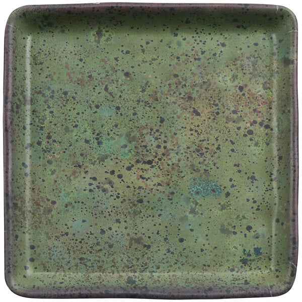 Cheforward - GET Savor 4" Small Square Green Melamine Plate - 20030-SP