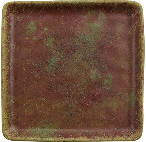 Cheforward - GET Savor 6" Medium Square Brown Melamine Plate - 20031-CAI