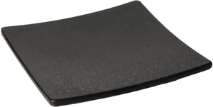 Cheforward - Rainex 6" Square Showered Black Plate - 15018121024