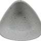 Cheforward - Revive 4.5 Oz Stone Natural/Black Triangle Melamine Ramekin With Organic Hammered Texture - 30482-BK/SN