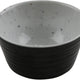 Cheforward - Revolve 1.5 Oz Melamine Stone Natural/Black Ramekin With Organic Texture - 30477-BK/SN
