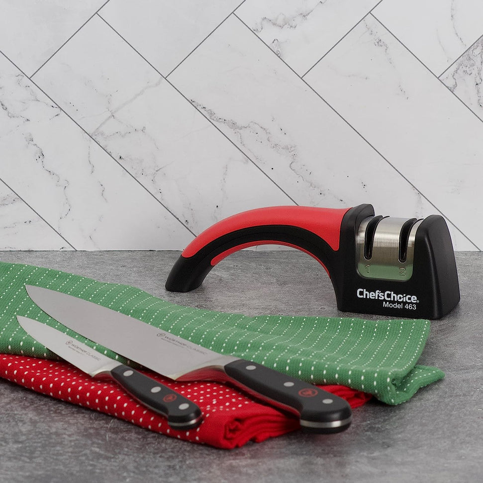 Chef's Choice - 2 Stage Pronto Santoku/Asian Diamond Hone Manual Knife Sharpener - M4630100
