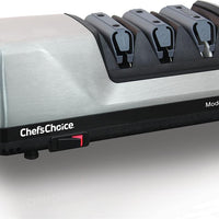 Chef's Choice - 3-Stage 20° Trizor Brushed Metal Electric Sharpener - 125