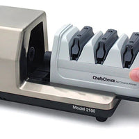 Chef's Choice - 3-Stage 20° Trizor Model 2100P Commercial Sharpener Includes Plastic Housing - SHC2100P11
