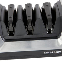 Chef's Choice - 3 Stage Professional Electric Knife Sharpener Brushed Metal - 15XV
