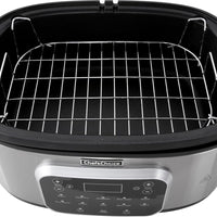 Chef's Choice - 6 Qt Capacity Black Stainless Steel Non-Stick Extra-Large 20-in-1 Multi Slow Cooker - VCCC20SS13